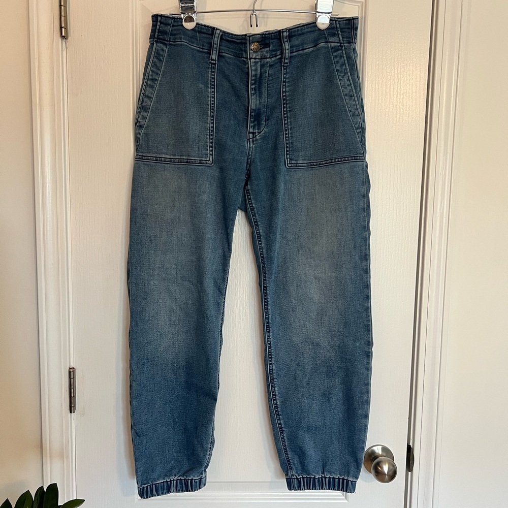 J Crew Jogger Utility Jeans, size 30” waist/8